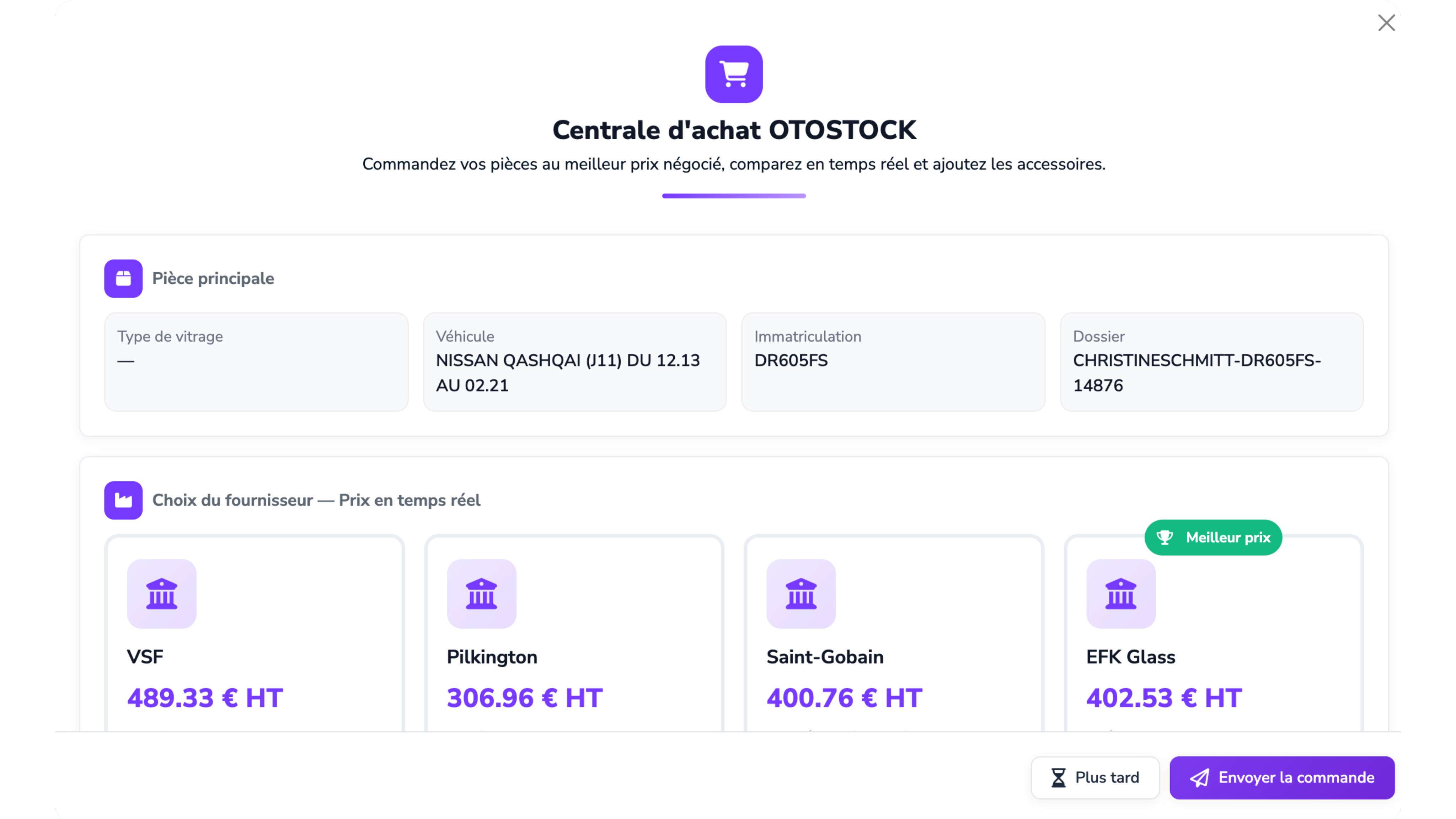 Centrale d'achat OTOSTOCK